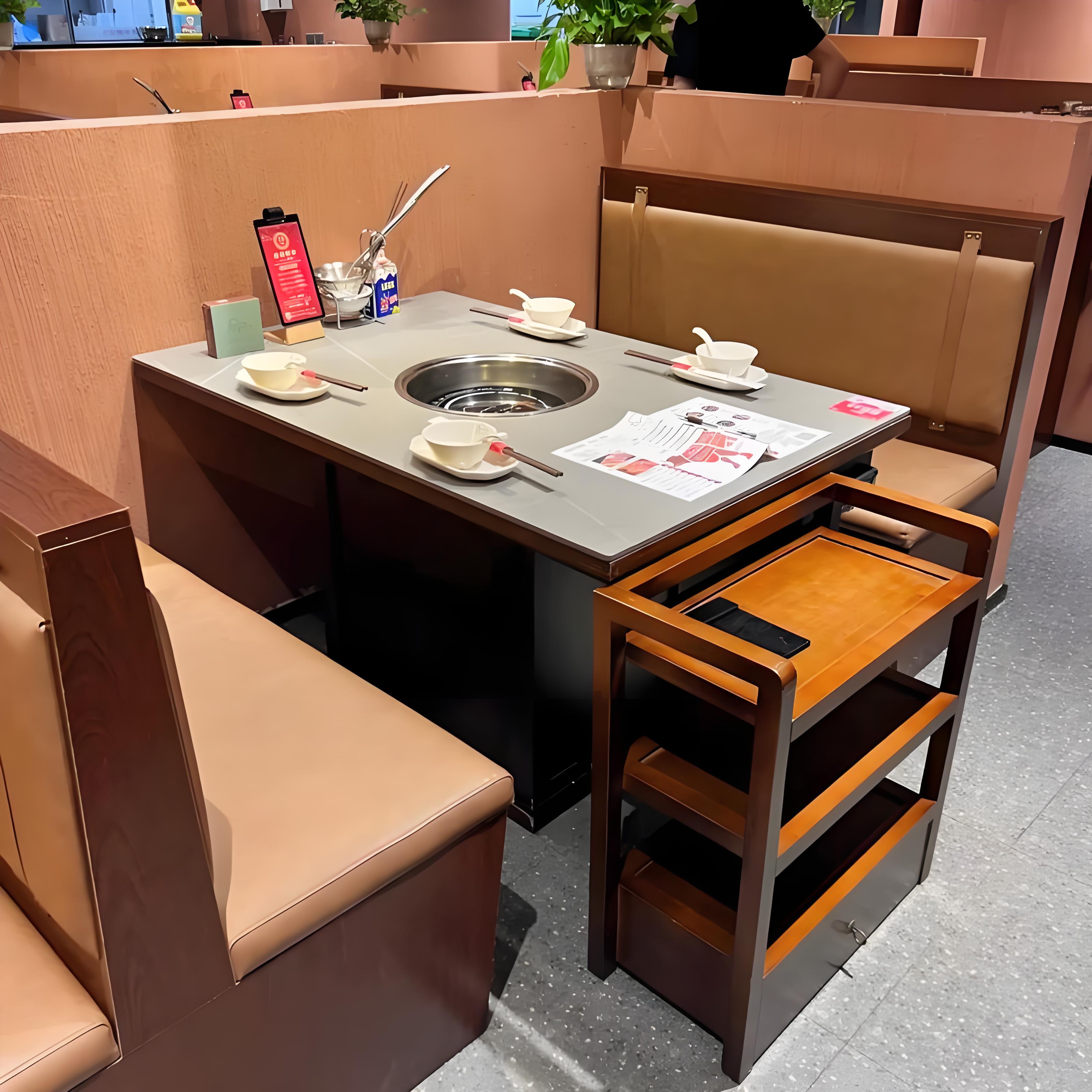 防城港市无烟净化灶台铁锅炖灶台 - 方案
